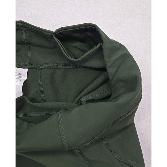 Alo Leggings Women's Size Small Yoga Hunter Green Mid Rise Athleisure - Picture 9 of 10